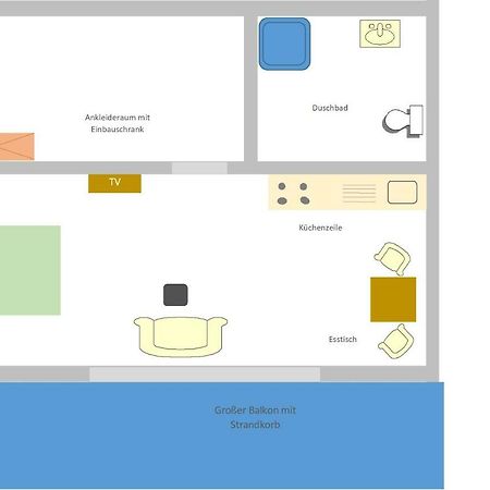 Appartements Fischerhus Glowe Exterior foto